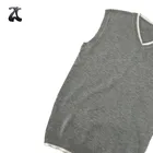 Sweater Kids Kids Designer Sweaters Children Gray Sleeveless Sweater Vest Kids Clothing China Suppliers