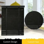 Ladder tape modern basswood venetian wood roller blinds