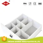 Smart design plastic separator organizer adjustable drawer divider