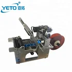 Cheap price manual 10ml small bottle labeling machine with date coding printer