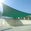 100% virgin hdpe green sun shadow net/sun shade sail