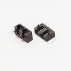 RJ 11 2 hole 6p6c Female with led Connector Adapter