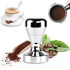 Coffee Barista Espresso Tamper 51mm Base Clear Body Stainless Steel Press