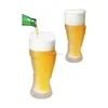 OEM Creative Original Frosted Beer Glass pint beer glass with customized logo