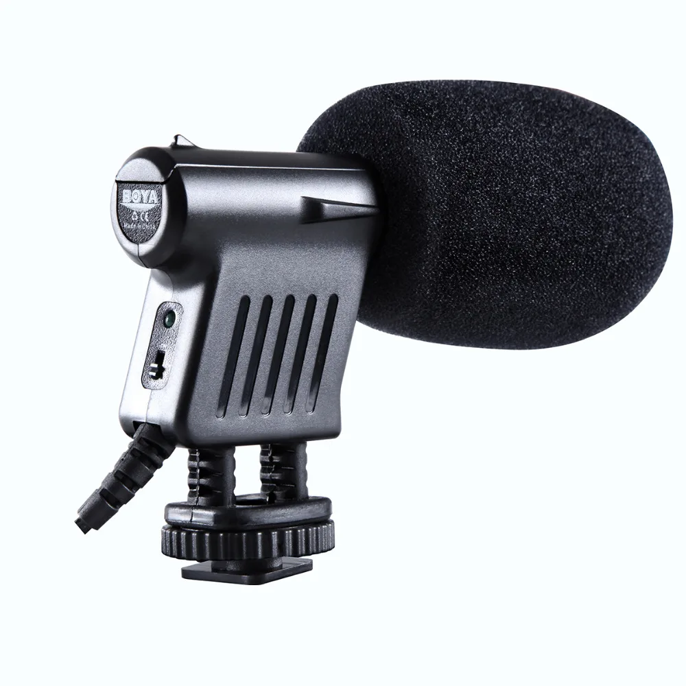 BY-VM01 Pro Video Broadcast Directional Condenser Mini Shot gun Microphone Interview Mic - ANKUX Tech Co., Ltd