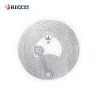 Good price RFID nfc inlay tag label, nfc plastic adhesive wet inlay/label/sticker