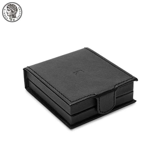 black luxury leather packing box gift boxes custom