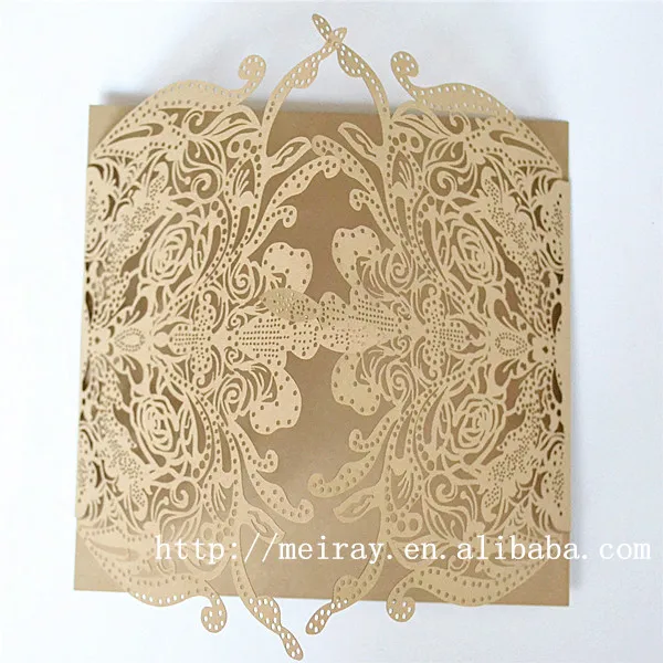 fine wedding favors cream ivory laser cut wedding