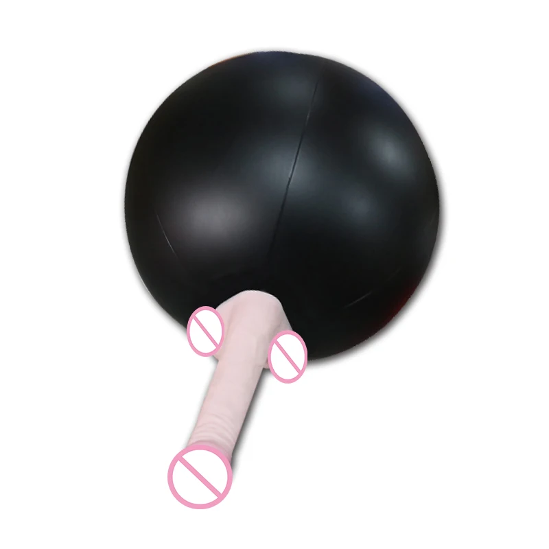 DIAOSHI новый черный пенис секс-игрушка дилдо для женщин с воздушным шаром