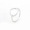 2019 Hot Sale Rings Jewelry Women 925 Sterling Silver Infinity Ring