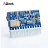 RGeek DC Wide Voltage 16~24V 19V 24pin 200W Mini ITX ATX Computer DC Regulated Plug in Power Supply Module with Cables