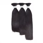 brazilian human hair bulk virgin processed hair vendors