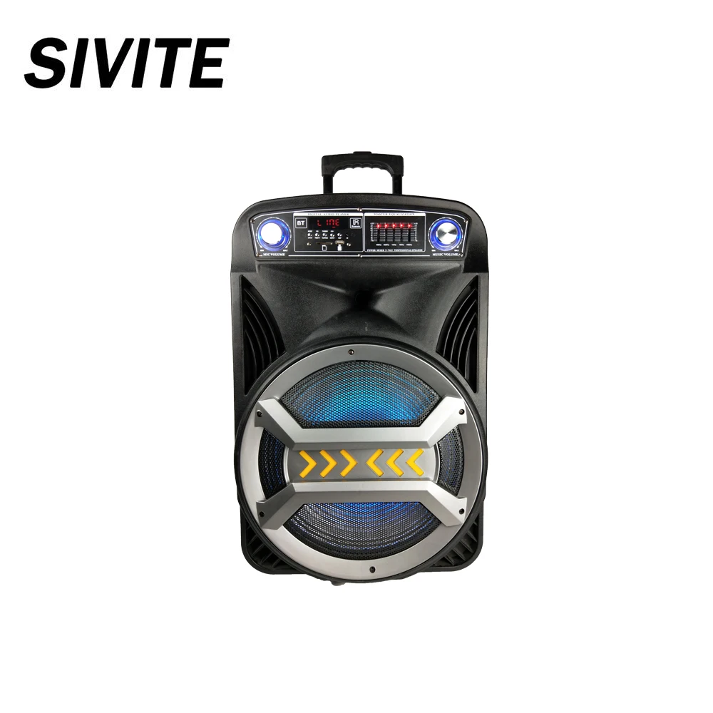 SIVITE B-15Y 15 inch Remote control trolley speaker - ANKUX.COM
