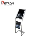 Wholesale notice board metal poster display board stand car showroom outdoor poster display