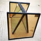 High Quality Low E Tempered Insulated Curtain Wall Window Glass Door