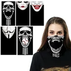 Sopurrrdy Multifunctional Custom Skull Seamless Neck Tube Bandana