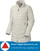 Polyfill padded long style jacket, Ladies pluz size padded coats