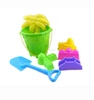 Summer Outdoor Toys For Kids Promotional Beach Games 7 PCS Plastic Sand Beach Toys Set