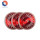 4"~20" Customized Polish Tile Small Loss Granite Disc Segment Concave Bowl Mill Diamond Saw Blade For Marble Stone