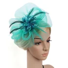 Women Fashion Hair Clip Flower Elegant Fascinators For Party