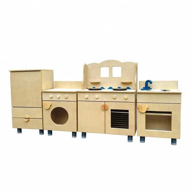 Montessori Education School Furniture Doll House Of Kitchen Combo