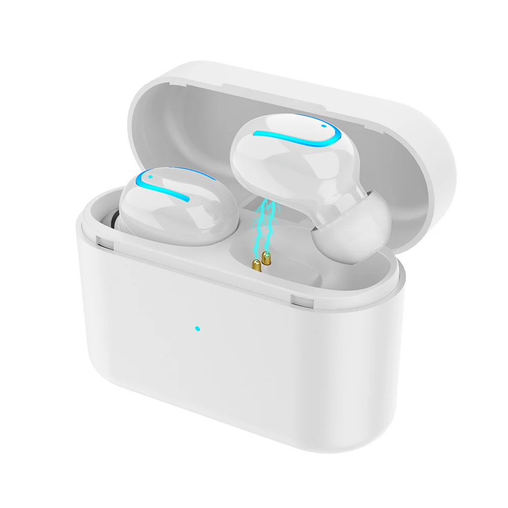HBQ Q26 TWS Wireless Bluetooth5.0 Earphones Mini In-ear Style Binaural Earbuds Waterproof With Charging Box For Sports Jogging - ANKUX.COM