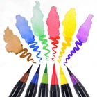 155mm Portable Paint Brush Hot Sell Colorful Shaped Water Brush Pen