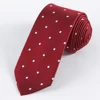 Tie Factory Custom Hot Sale Red Color Exquisite Silk Necktie