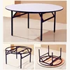 Cheap Folding Banquet Dining Tables with Strong leg and PVC Cover Table Top
