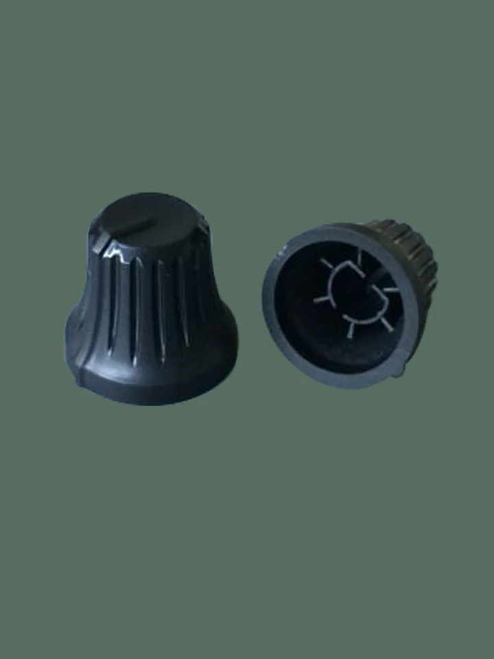 good quality small plastic knobs for potentiometer with 6mm shaft