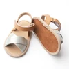 2018 Colorful Fashion New Design Children Kids School Beach Mix Colors Cross Style Little Girls Flat Nude Sandals For Girls