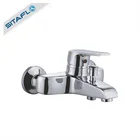 hot cold water bath shower mixer with hand shower