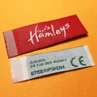 wholesale custom name tag garment clothing woven labels with no MOQ