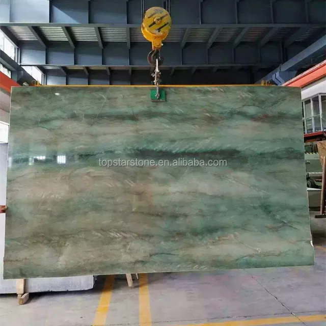 brasil botanic bordeaux quartzite slab,alexandrita emerald green