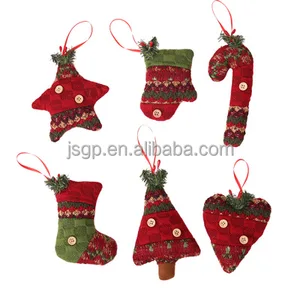 china supplier christmas ornaments for gift, socks hanging