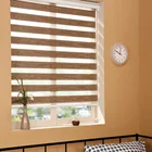 China finely processed Zebra blinds Day Night roller blinds double roller blinds