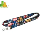 Hot Sale Sublimation polyester printed custom lanyard, DIY Cartoon printed custom lanyard for the ID card holder