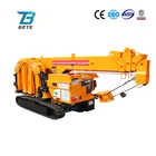 Brand New No.1 Foldable 3T Mini Crawler Crane in China with Overseas Training Service from Bete Factory