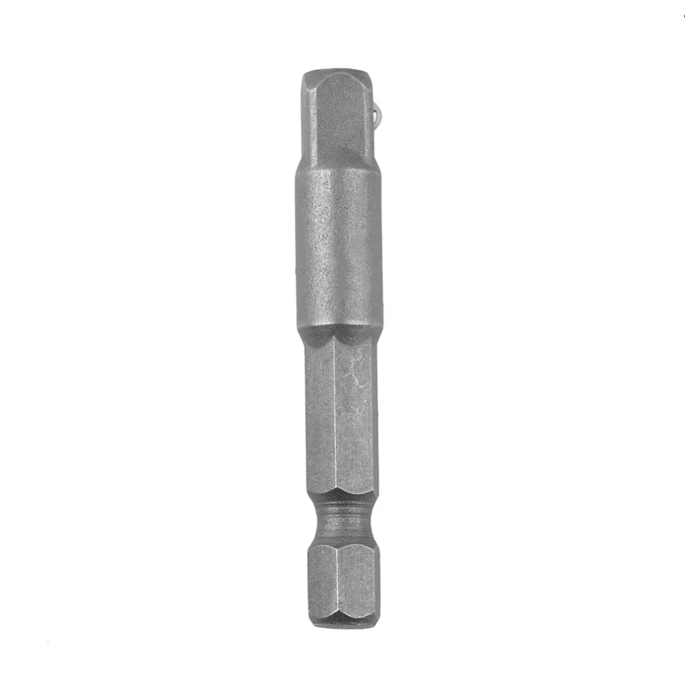 3pcs Wrench Sleeve Etension Bar He Shank Drive Power Drill Bit Socket Driver Adapter Set 1/4 3/8 1/2& 50mm Long