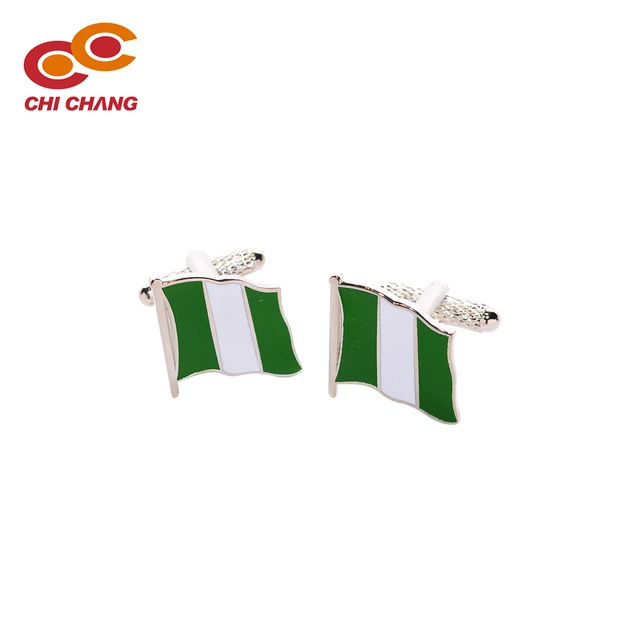 wholesale tie cufflinks set gift classic africa national flag