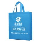 Custom Logo Printed Shopping bag PP Laminated Recycle non woven fabric carry bag