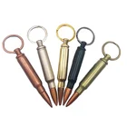 Personalized Gold Metal Key Chain Key Ring .308 Caliber Gun Bullet Shell Bottle Opener Keychain