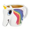 ceramic changing color mug horse mug tea coffee cup rainbow heat mug color changing