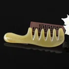 cow horn comb brush hair salon women beauty products common comb