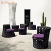 Mr Dream One Stop Service stackable outside restaurants rattan chairs(accept customized)