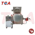 China industrial food use chips continuous deep fryer for sale
