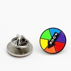 Hot Sale Custom Metal Rotary Sliding Spinning Enamel Lapel Pin