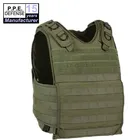 Military Bulletproof tactical vest with ballistic plate