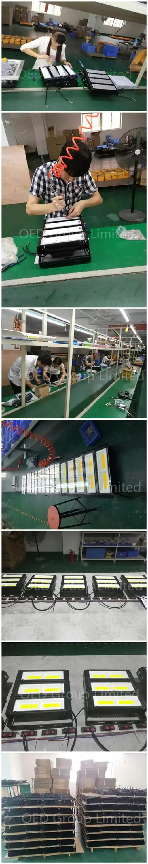 Adjustable beam angle IP67 module COB LED floodlight 100W for sport field lighting