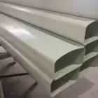 Frp Flat Profiles Best Price Customized Pultrusion FRP GRP Flat Tube Profiles